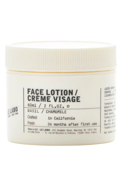 LE LABO BASIL FACE LOTION,J2T601