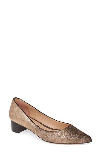 Linea Paolo Bellini Pump In Bronze Suede