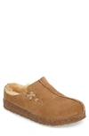 HAFLINGER SASKATCHEWAN SLIPPER,SC SASKATCHEWAN TAN