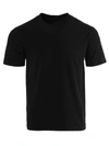 RABANNE BLACK COTTON LOGO T-SHIRT,A51BB2F6-2376-15AF-BE0A-B38BFCCFCC91