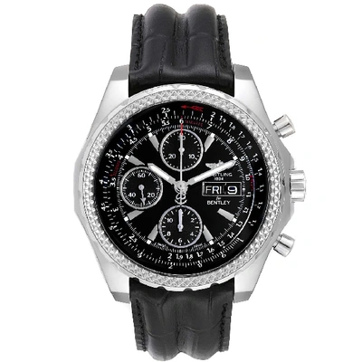 Pre-owned Breitling Bentley Motors Gt Special Edition Mens Watch A13362 Box Card In Not Applicable