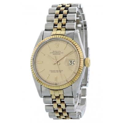 Pre-owned Rolex Datejust 1601 Men's Watch In Not Applicable