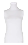 ALBUS LUMEN WOMEN'S SLEEVELESS TURTLENECK PONTE TOP,790856