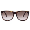 LARSSON & JENNINGS DARK HAVANA WAYFARER SUNGLASSES