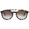 LARSSON & JENNINGS LIGHT HAVANA AVIATOR SUNGLASSES