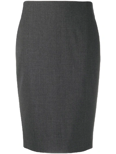 Theory Edition Pencil Skirt In Grey