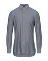 Boglioli Solid Color Shirt In Grey