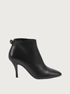 Ferragamo Joan Ankle Booties In Black