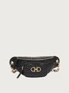 FERRAGAMO QUILTED GANCINI BELT BAG