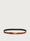 FERRAGAMO REVERSIBLE AND ADJUSTABLE GANCINI BELT
