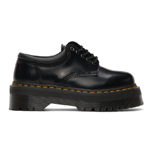 Dr. Martens Black 8053 Quad Platform Derbys | ModeSens