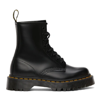 Dr. Martens 1460 Bex Smooth Leather Boots In Black