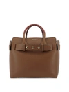 BURBERRY THE BELT S LEATHER TOTE BAG