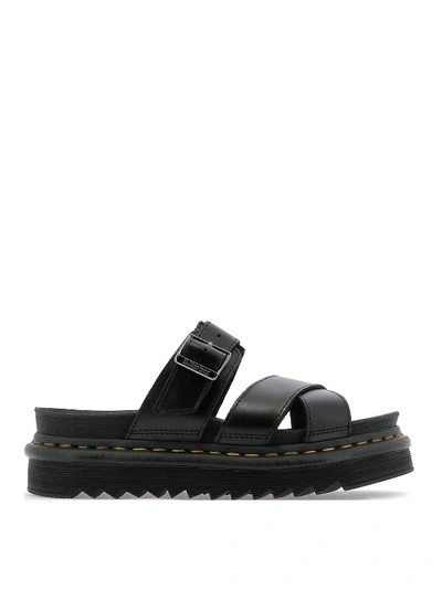 Dr. Martens Ryker Sandals In Black