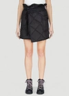 MONCLER MONCLER QUILTED WRAP SKIRT