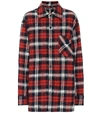 ACNE STUDIOS CHECKED COTTON-FLANNEL SHIRT,P00473831