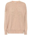 LOEWE EMBROIDERED WOOL jumper,P00488606