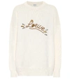 LOEWE EMBELLISHED WOOL SWEATER,P00488613