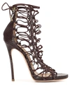 DSQUARED2 STRAPPY LACE-UP SANDALS