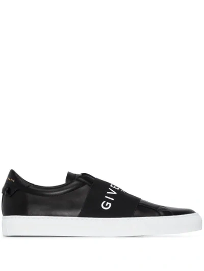 Givenchy Low Top Elastic Sneakers In Black