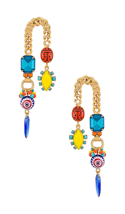 Elizabeth Cole Dalia Earrings In Frida