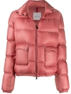 MONCLER ZIP-UP PUFFER JACKET