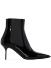 TOM FORD 75MM LEATHER ANKLE BOOTS