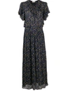 ZADIG & VOLTAIRE STAR-PRINT FLARED DRESS