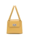 BY FAR TURN-LOCK STRUCTURED TOTE
