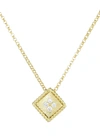 ROBERTO COIN 'PALAZZO DUCALE' DIAMOND 18K YELLOW GOLD NECKLACE