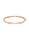 ROBERTO COIN 'SYMPHONY' DIAMOND 18K ROSE GOLD BANGLE