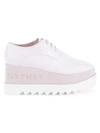 STELLA MCCARTNEY Sneak-Elyse Embellished Platform Wedge Sneakers