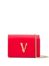 VERSACE MINI VIRTUS CROSSBODY BAG