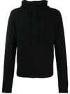 BOTTEGA VENETA KNITTED RAGLAN SLEEVES HOODIE