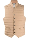BRUNELLO CUCINELLI PADDED QUILTED GILET