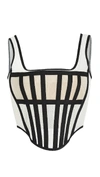 DION LEE SPACER KNIT CORSET