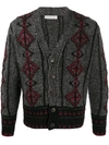 ETRO EMBROIDERED KNIT CARDIGAN
