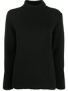 AGNONA ROLL NECK CASHMERE JUMPER