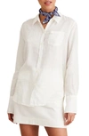 ALEX MILL STANDARD LINEN BUTTON-UP SHIRT,WS022413