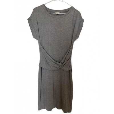 Pre-owned Whistles Grey Cotton Dress