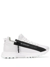 Givenchy Spectre Zipped Low-top Sneakers In White