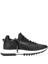 GIVENCHY SPECTRE ZIPPED PERFORATED SNEAKERS
