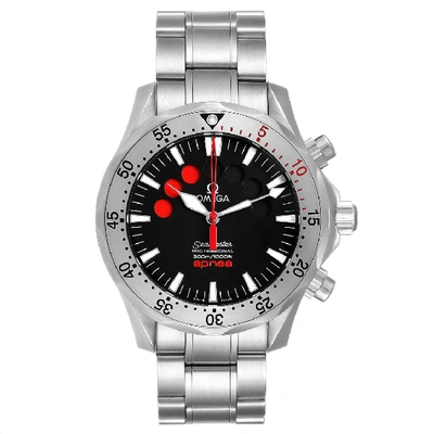 Omega Seamaster Apnea Jacques Mayol Black Dial Mens Watch 2595.50.00 In Not Applicable