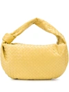 Bottega Veneta Yellow Intrecciato 'the Jodie' Bag In Yellow