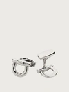 Ferragamo Gancini Cufflinks In Silver