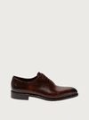 Ferragamo Tramezza Plain Toe Oxford In Brown