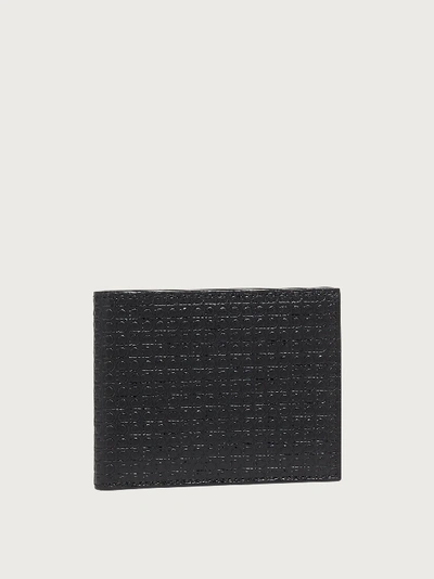 Ferragamo Gancini Wallet In Black