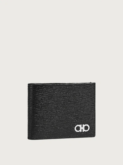 Ferragamo Gancini Wallet In Black