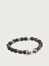 Ferragamo Elasticated Bracelet With Gancini - Size 19 In Multicolor