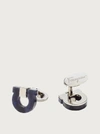 Ferragamo Gancini Cufflinks In Silver